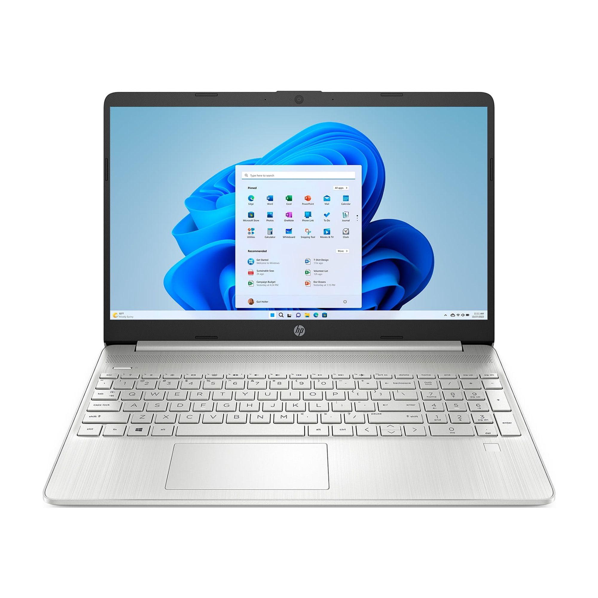 Natural Silver HP 15.6" Laptop