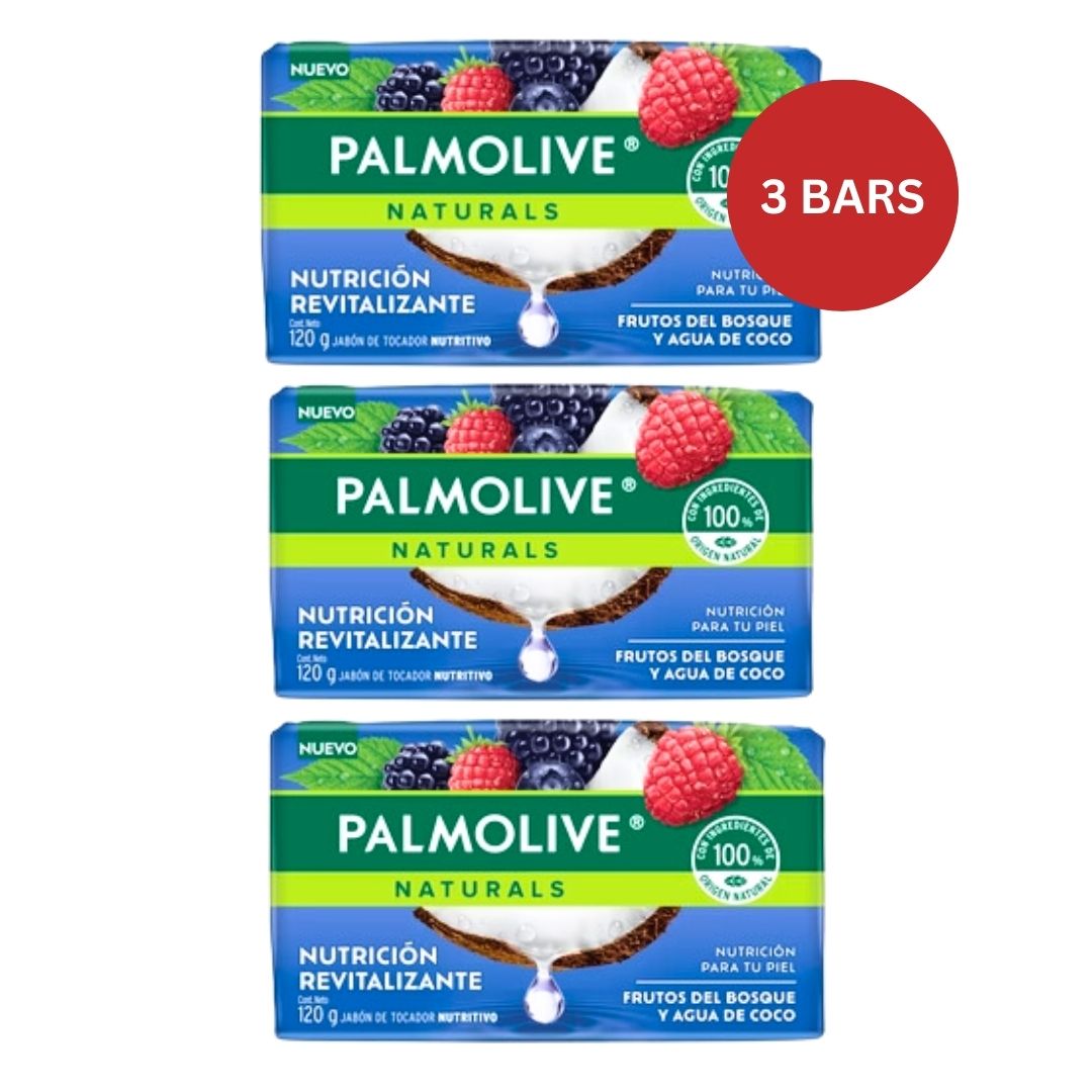 Palmolive Naturals 3 X 150g Frutos y Agua C - Pack of 3