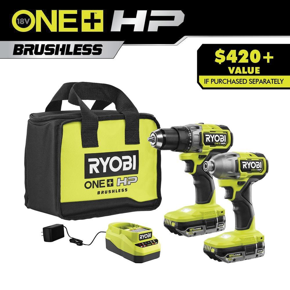 RYOBIONE+ HP 18V Brushless Cordless 1/2 in.